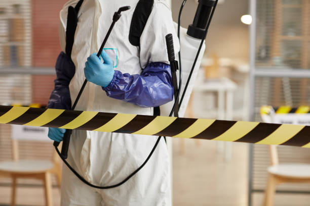 Professional Infectious Disease Decontamination technician working in Edisto Island, SC